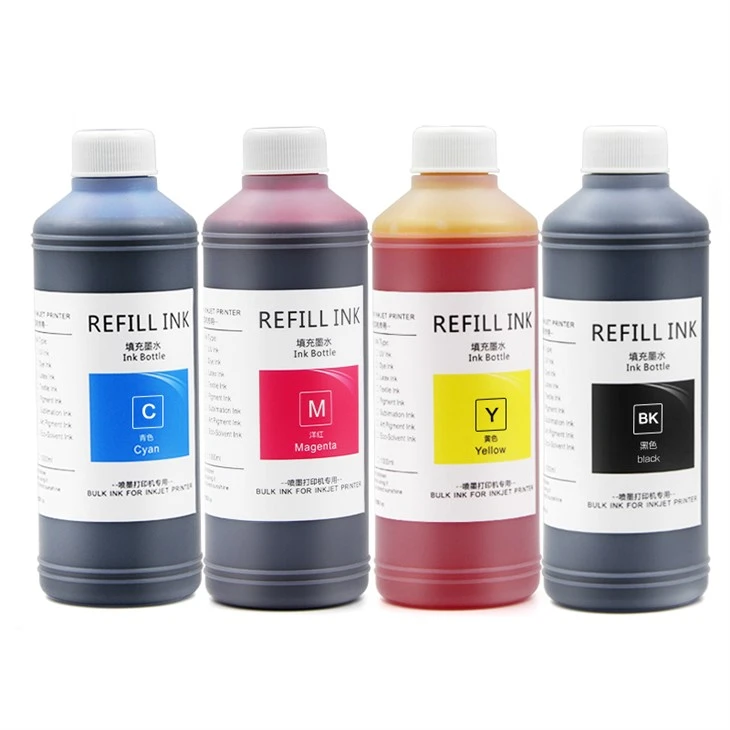 Hp Designjet T520 T120 için 500Ml 711 Su Geçirmez Evrensel Premium Boya Toplu Dolum Mürekkebi