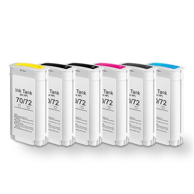 HP72 130ML Uyumlu Çipli Mürekkep Kartuşu